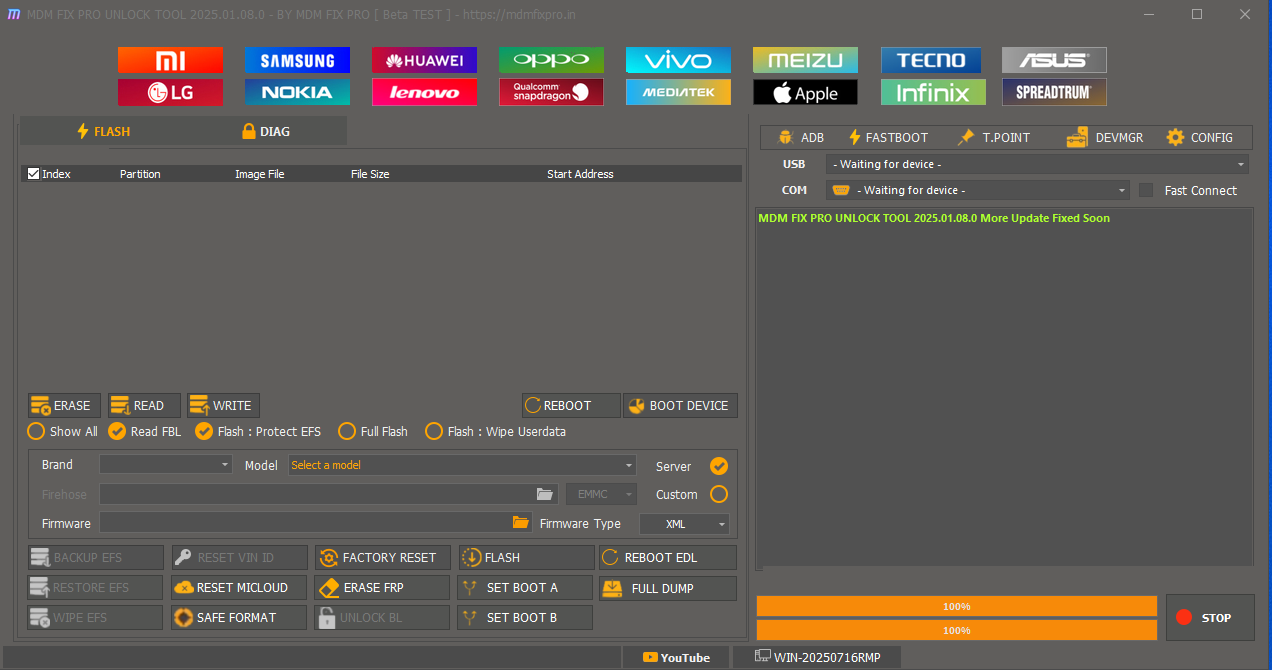 MDM Fix Pro 2025-2026 |支持所有设备-CPU |解决Android最佳工具-创新科技